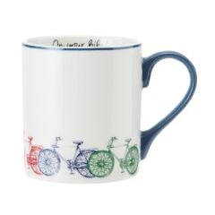 Mikasa Fine China Bisiklet Desenli Kupa 280ml