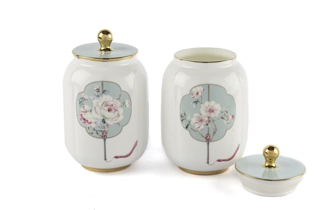 Mikasa Moor Rosita 2li Kapaklı Kavanoz 10x16cm