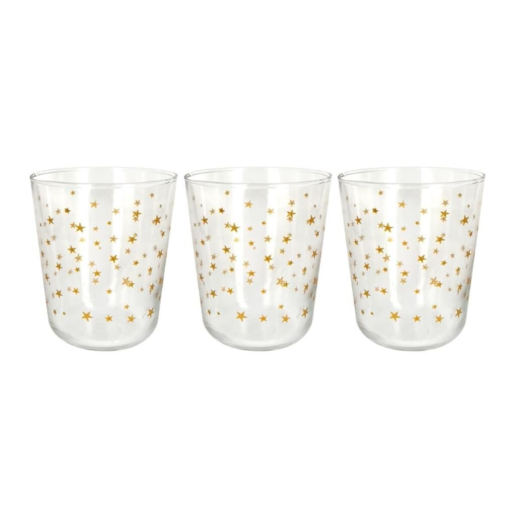 Cerve Gold Sky Su Bardağı 3 Parça Set 315 Cc