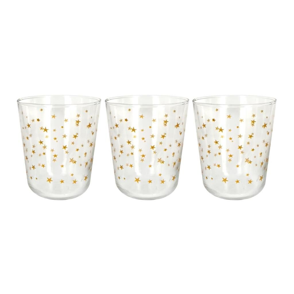 Cerve Gold Sky Su Bardağı 3 Parça Set 315 Cc