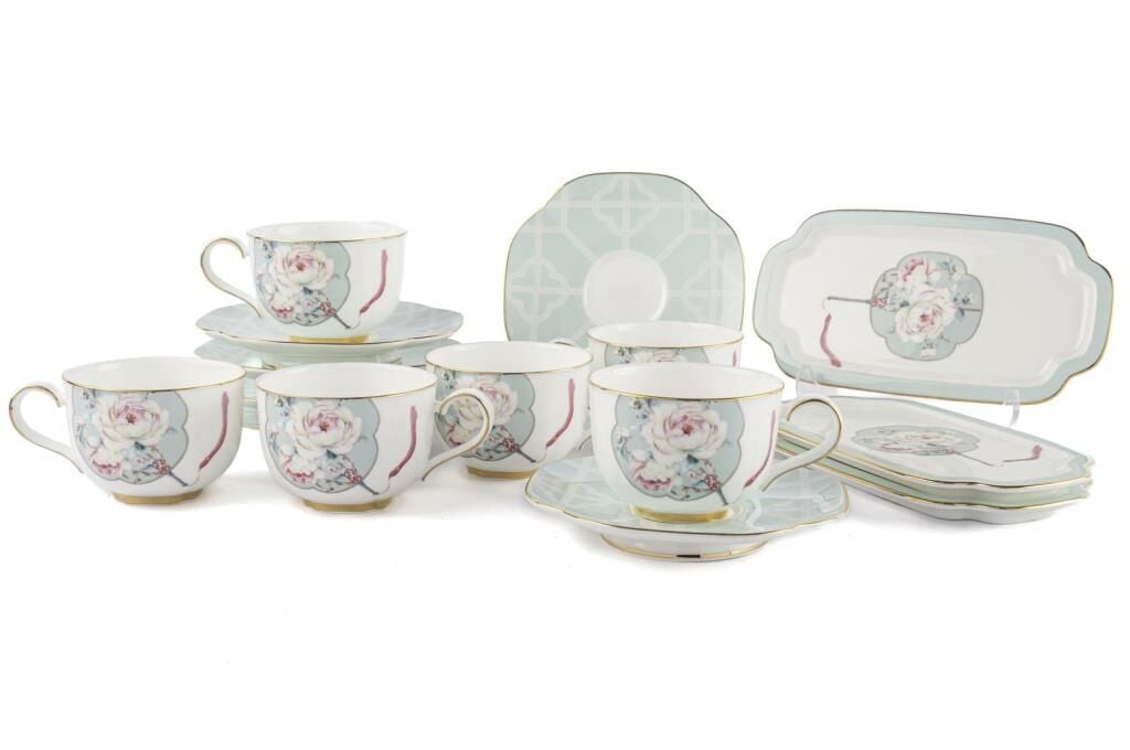 Mikasa Moor Rosita 15 Prç 6lı Kahve Fincanı Seti 90cc