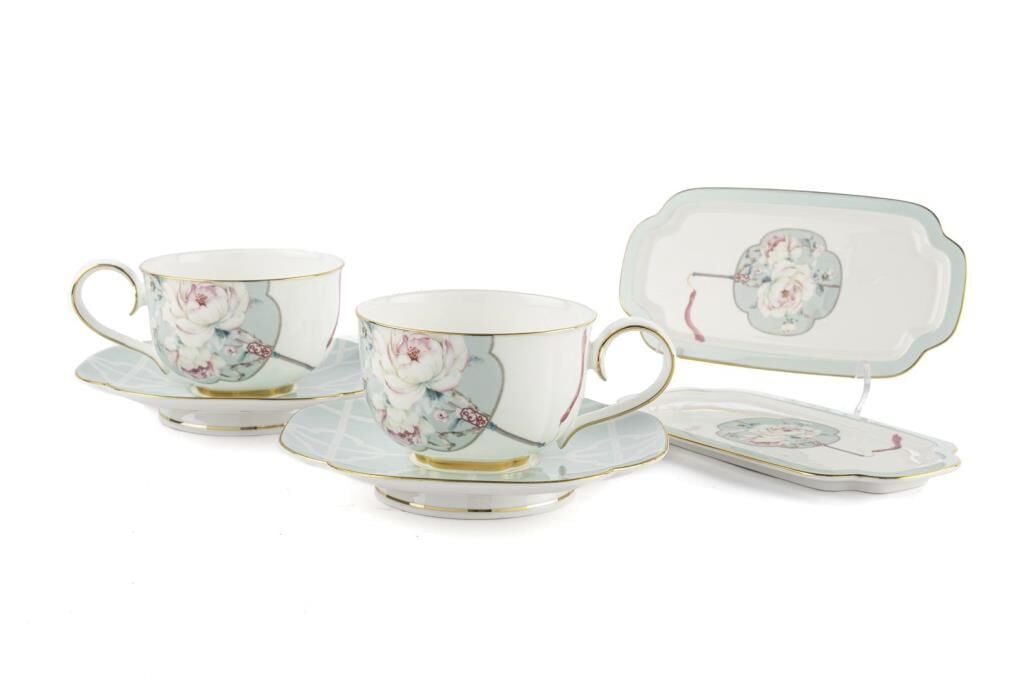 Mikasa Moor Rosita 6 Prç 2li Çay Fincanı Seti 200cc