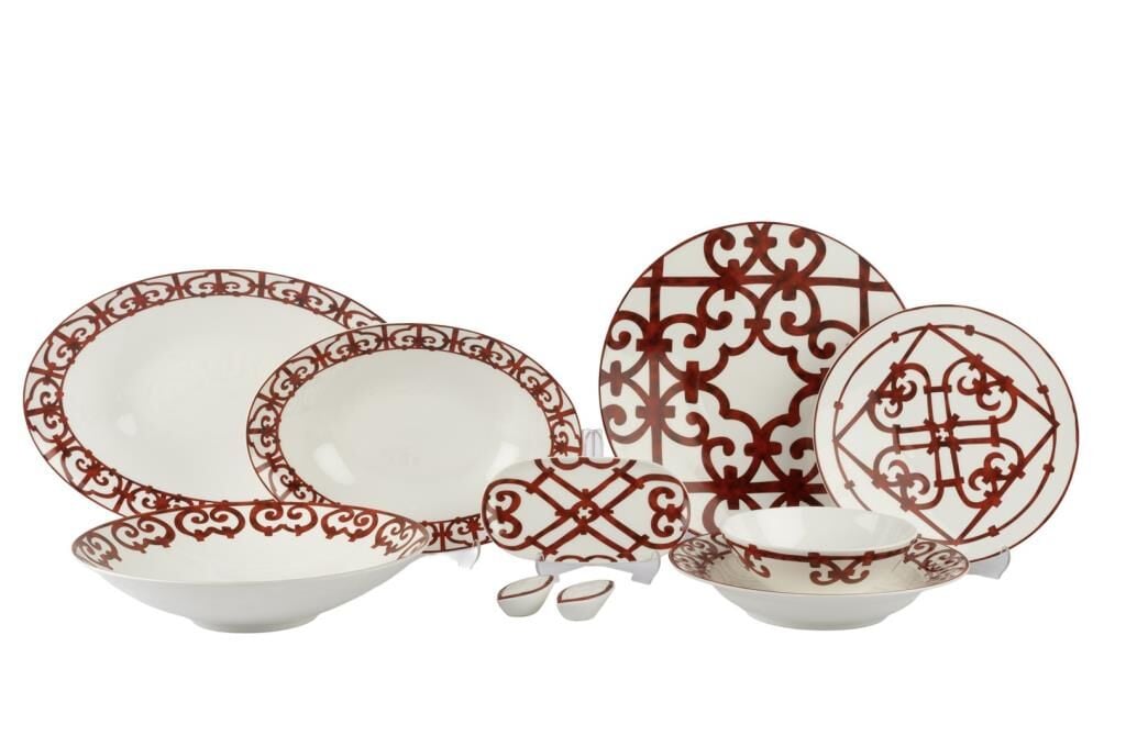 Mikasa Moor Scarlet 67prç Yemek Takımı