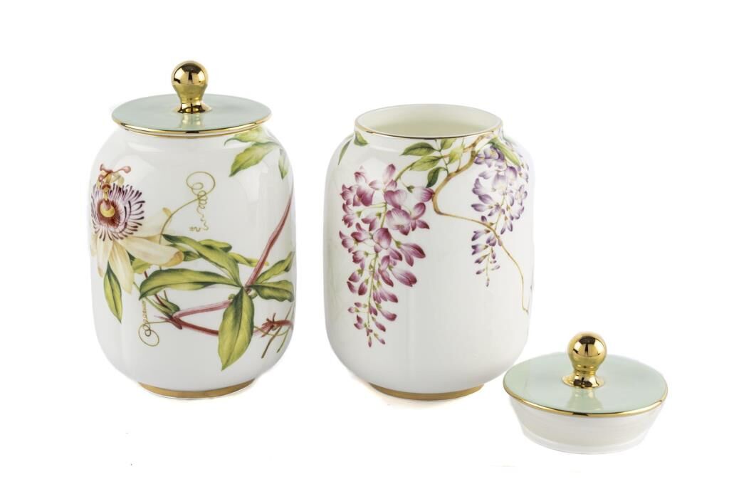 Mikasa Moor Happily 2li Kapaklı Kavanoz 10x16cm