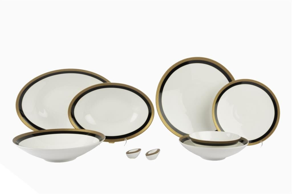 Mikasa Moor Onyx 55prç Yemek Takımı