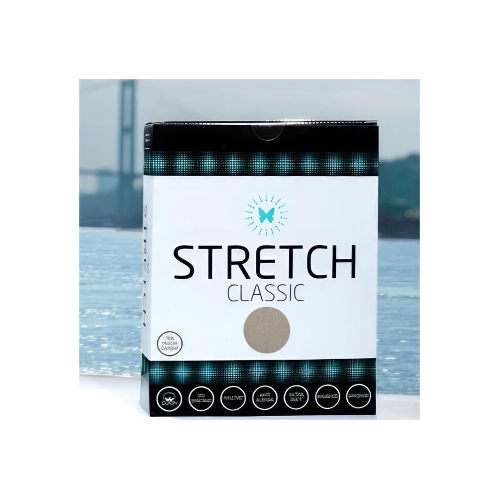 Stretch Battal Boy (King Size) Lastikli Çarşaf Taş Rengi