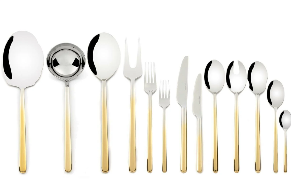 Mikasa Moor Dolce Gold 90 Parça Çatal Kaşık Bıçak Seti