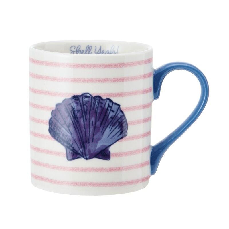 Mikasa Fine China Deniz Kabuğu Desenli Kupa 280ml