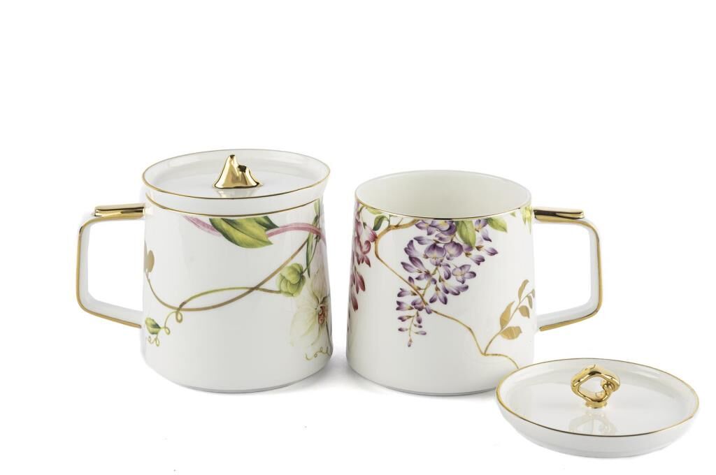 Mikasa Moor Happily 2li Kapaklı Kupa Seti 420cc