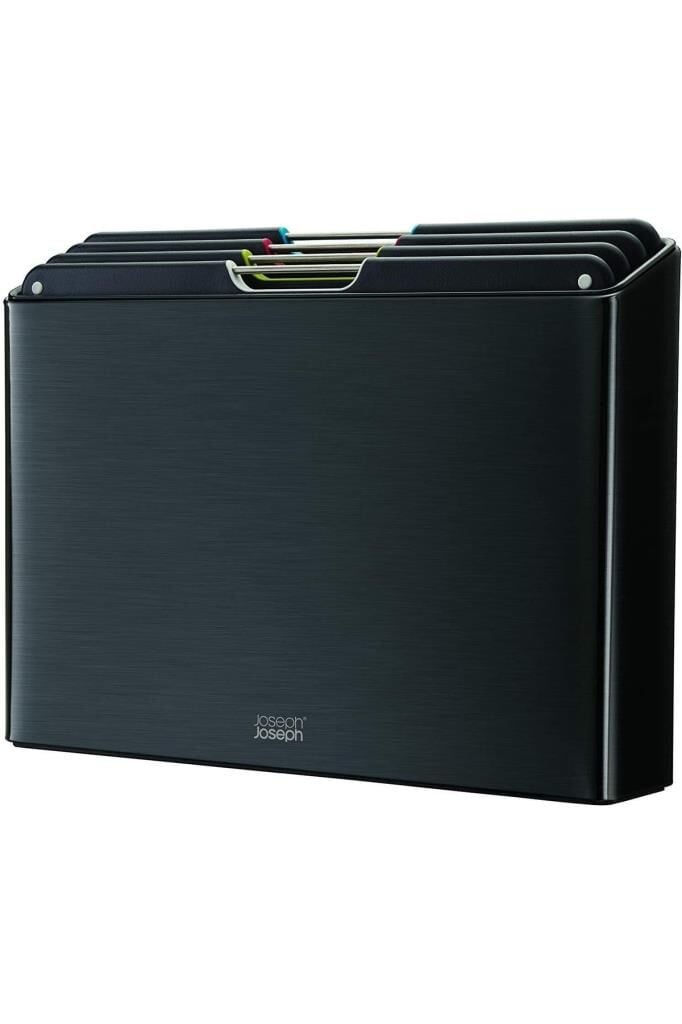Joseph Joseph Folio Standlı Kesme Tahtası 4 Lü Siyah 60171