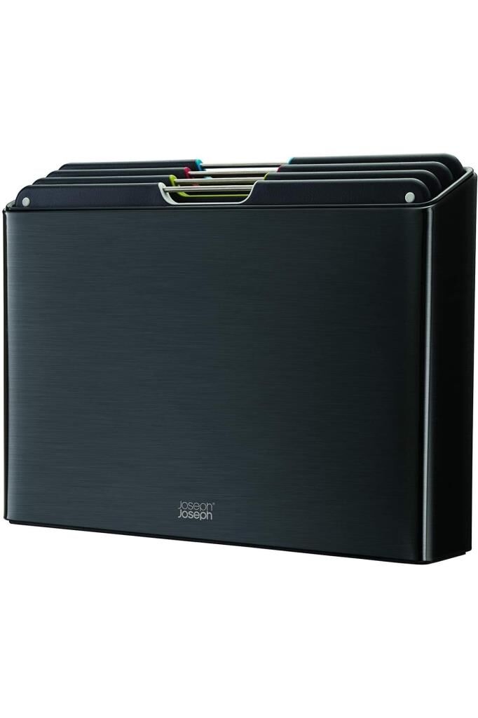 Joseph Joseph Folio Standlı Kesme Tahtası 4 Lü Siyah 60171