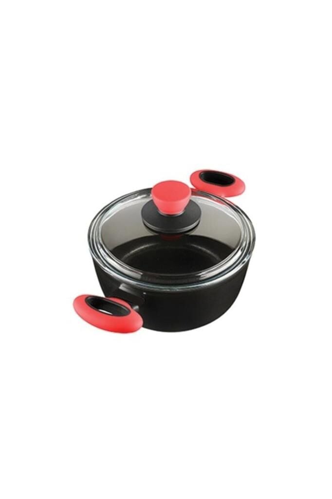 Leggno Colorgy  Kırmızı Titanyum Derin Tencere 20 Cm