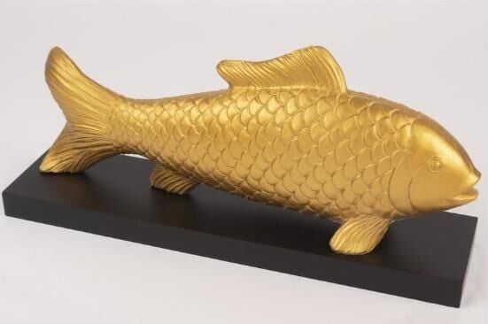 Mikasa Moor Gold Balık Obje