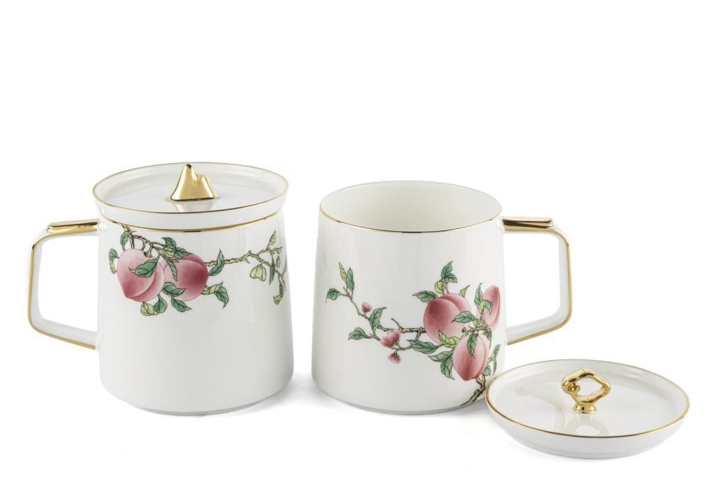 Mikasa Moor Peachy 2li Kapaklı Kupa Seti 420cc