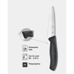 Victorinox Swıss Classıc Doğrama Bıçağı 12Cm,Siyah Blıster
