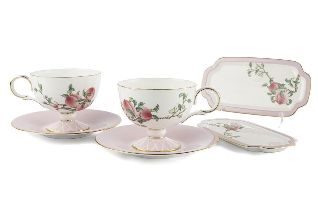 Mikasa Moor Peachy 6 Prç 2li Çay Fincanı Seti 220cc