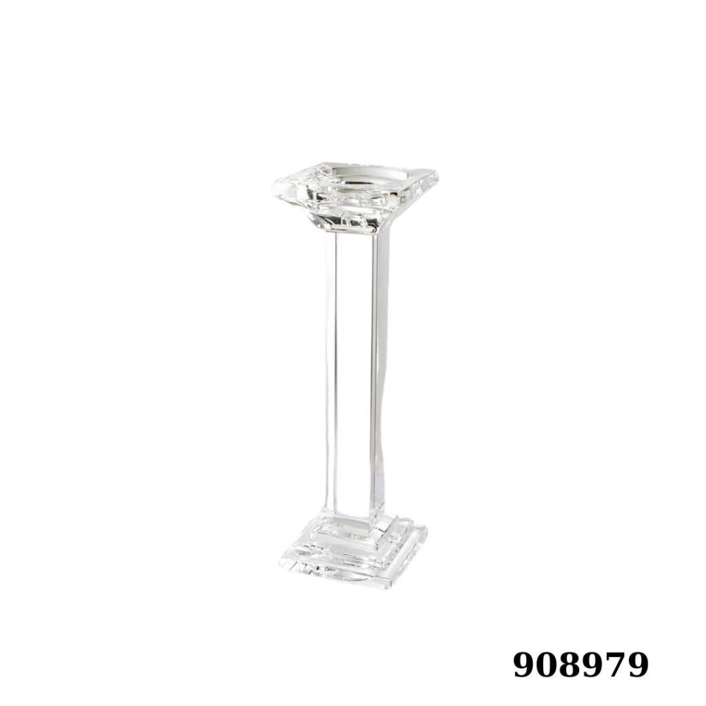 Mikasa Moor Cam Köşeli Şamdan 40cm