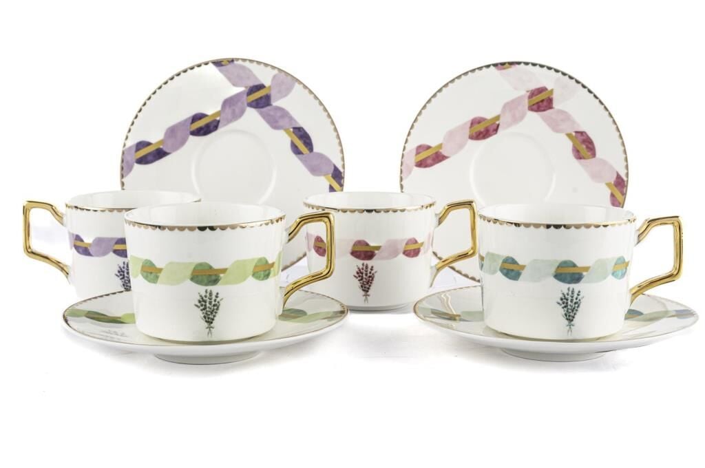 Mikasa Moor Lavander 4lü Çay Fincanı Seti 200cc