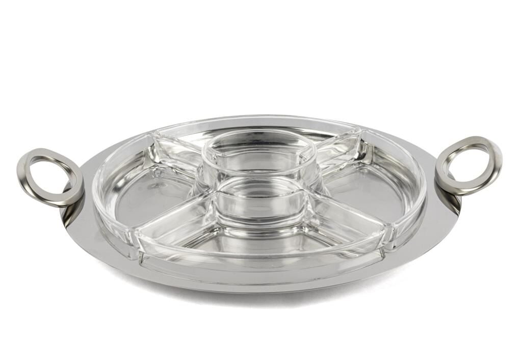 Mikasa Moor Rönesans Cam Bölmeli Kapaksız kahvaltı set 37x32cm