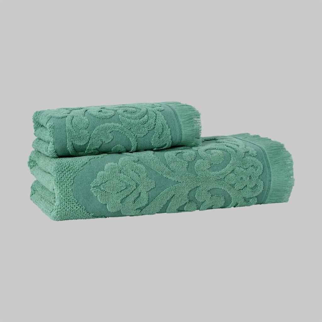 Sarev Tomris 50x90 Koyu Yeşil Havlu
