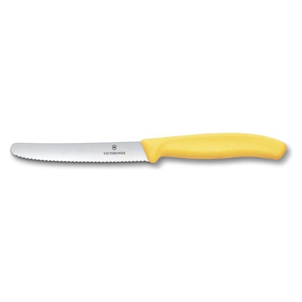 Victorinox Swıssclassıc Domates Bıçağı 11Cm Tırtıklı,Sarı