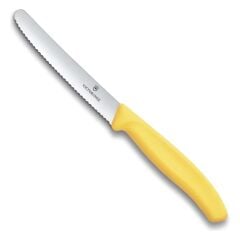Victorinox Swıssclassıc Domates Bıçağı 11Cm Tırtıklı,Sarı