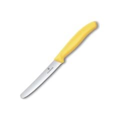 Victorinox Swıssclassıc Domates Bıçağı 11Cm Tırtıklı,Sarı