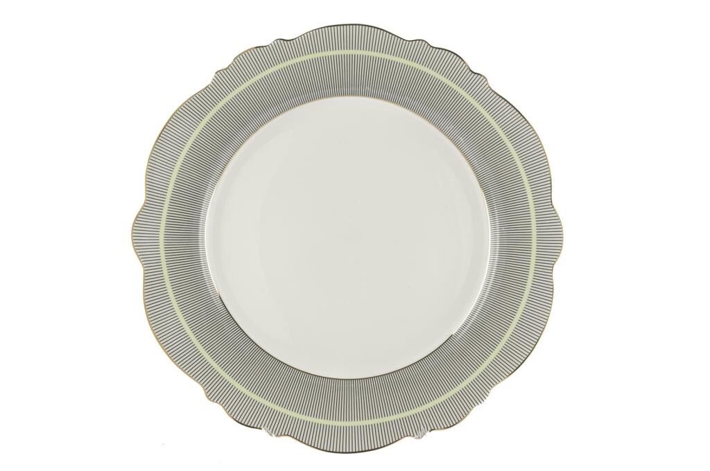 Mikasa Moor Grey 6lı Servis Tabağı 27cm