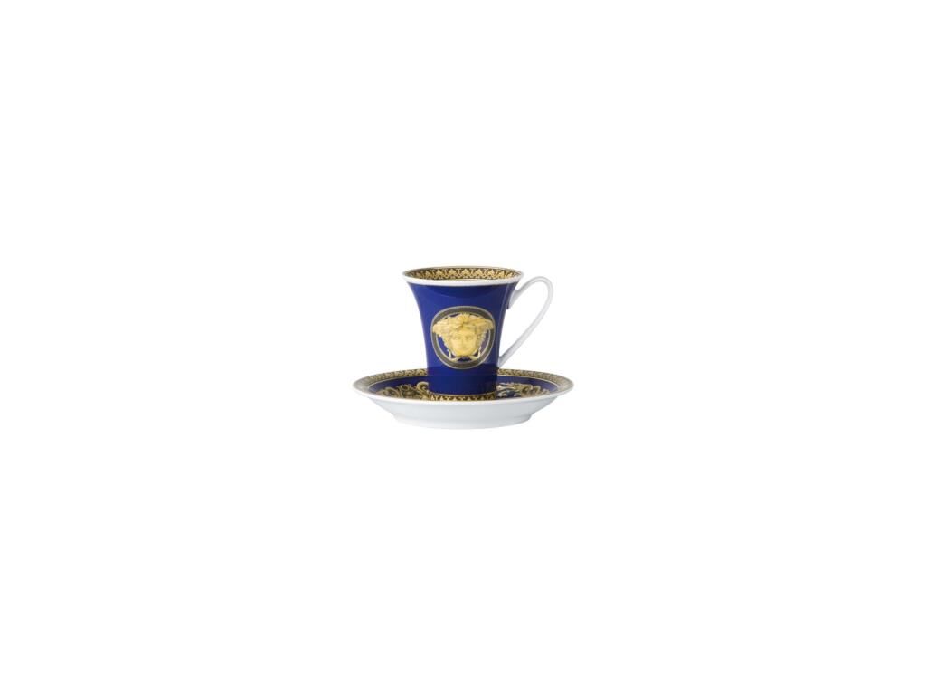 Versace Espresso Fincan-Tabak Medusa Blue