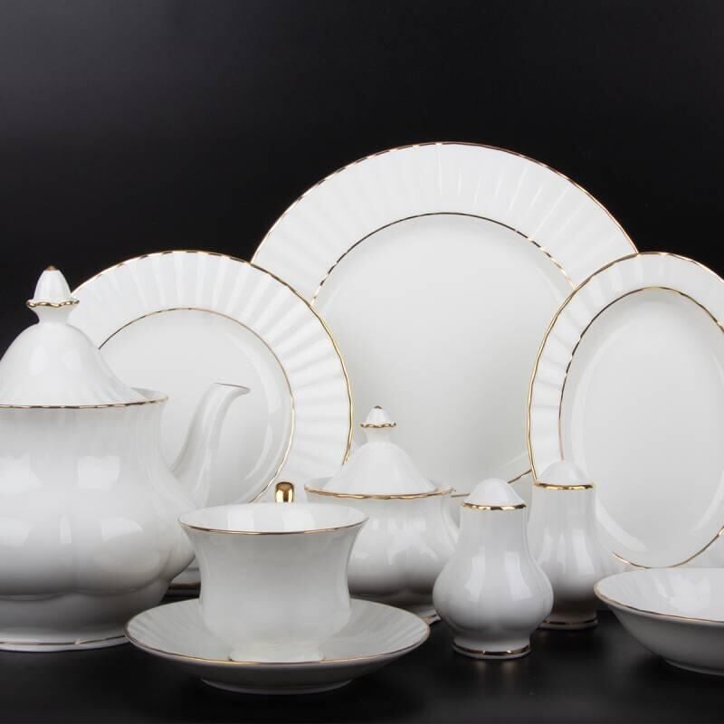 Evaliza Eva Gold 36 Parça Kahvaltı Takımı