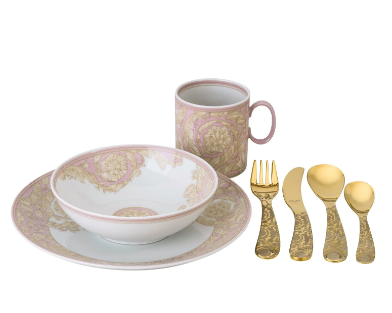 Versace Barocco Rose 7 Parça Çocuk Seti