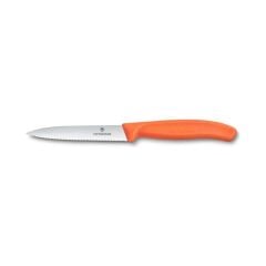 Victorinox Swıssclassıc Soymabıçağı Tırtıklı10Cm,Turuncu