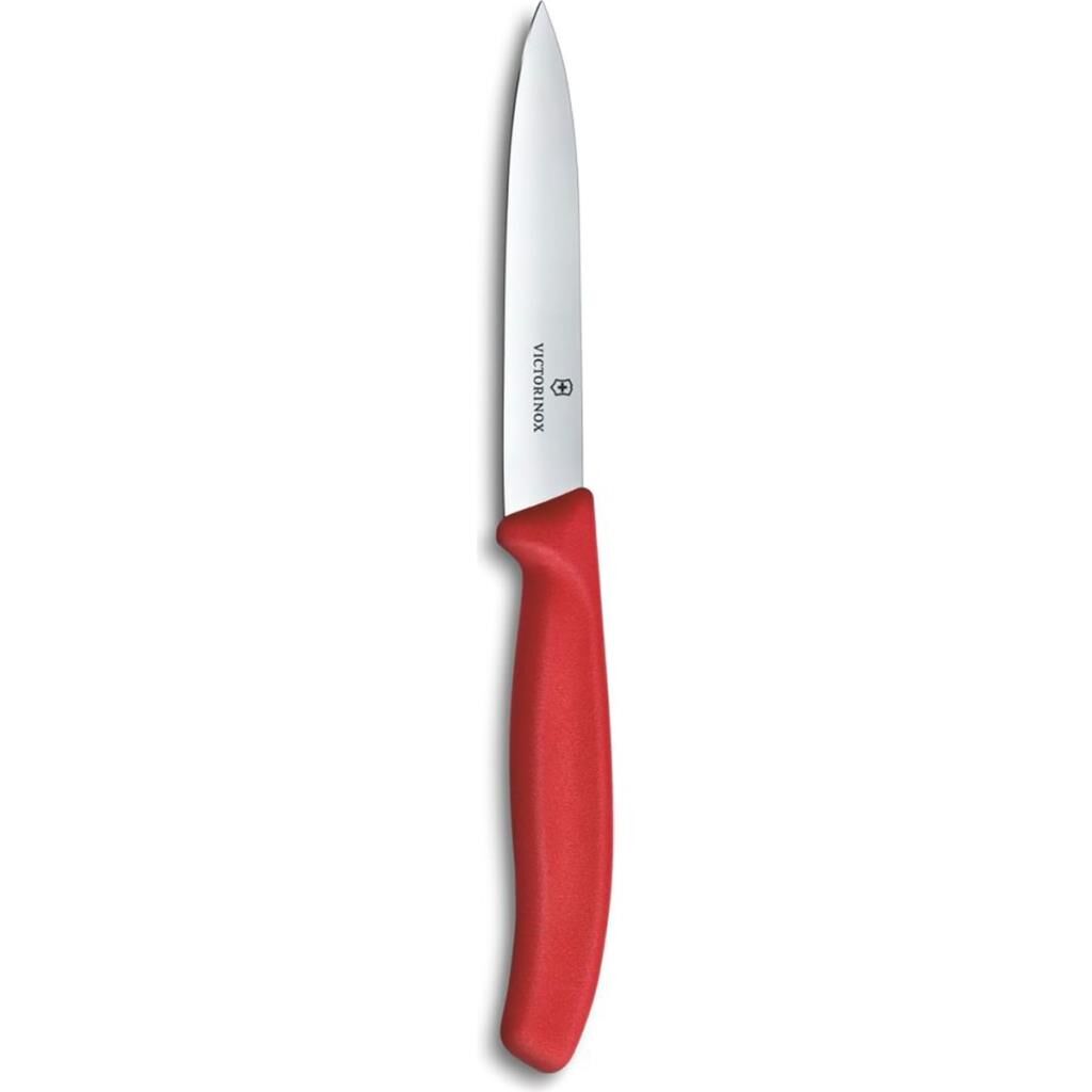 Victorinox Swıss Classıc Soyma Bıçağı Düz 10Cm,Kırmızı