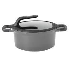 Berghoff Gem Virgo Gri 24Cm Derin Tencere