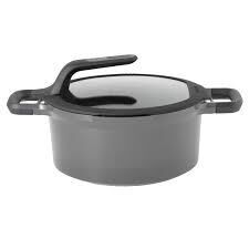 Berghoff Gem Virgo Gri 24Cm Derin Tencere