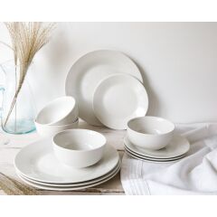 Mikasa Alexis 12 Parça Porselen 4 Kişilik Yemek Takımı