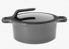Berghoff Gem Virgo Gri 28Cm Derin Tencere