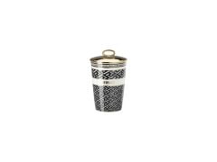 Versace Kapaklı Mumluk-Kokulu Mum Signature Black