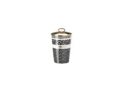 Versace Kapaklı Mumluk-Kokulu Mum Signature Black