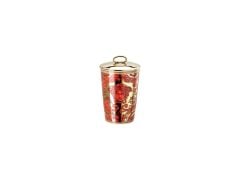 Versace Kapaklı Mumluk-Kokulu Mum Medusa Garland Red