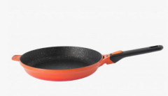 Berghoff Gem Virgo Turuncu 28Cm Çıkarılabilir Saplı Döküm Tava