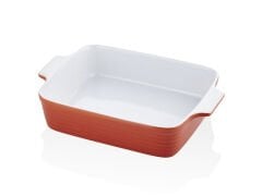 Rossallını Lıfe Brandanı Dıkdortgen Kıremıt Fırın Kabı 33X23X7 Cm