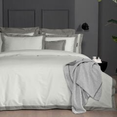 Sarev Layana Saten Nevresim Takımı King Size Gri