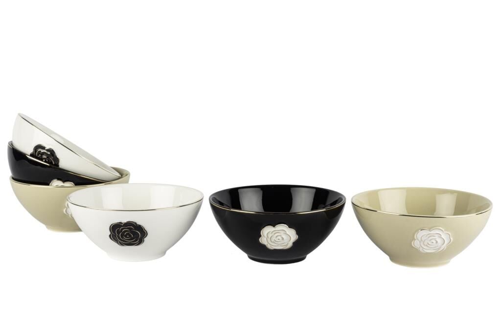 Mikasa Moor Rosaria 3 Asorti 6lı Kase 14cm