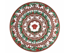 Versace Love Baroque Holiday Christmas Plate