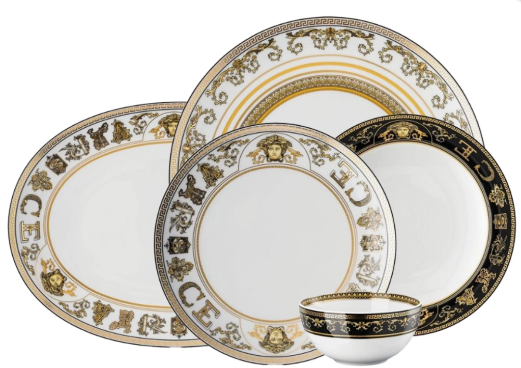 Versace Vırtus Gala Mıx 51 Parça Yemek Takımı