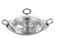 Mikasa Moor Rönesans Cam Bölmeli Kapaklı Kahvaltı set 37x32x14cm