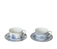 Lucky Art Florance Bone 4lü Çay Fincanı Seti