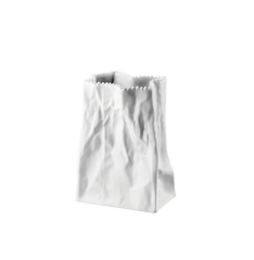 Rosenthal Vazo 10 Cm Bag Vase-Beyaz