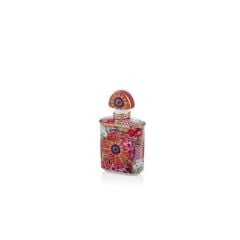 Lamedore Lilyum Desenli 100ML Small Parfüm Şişesi